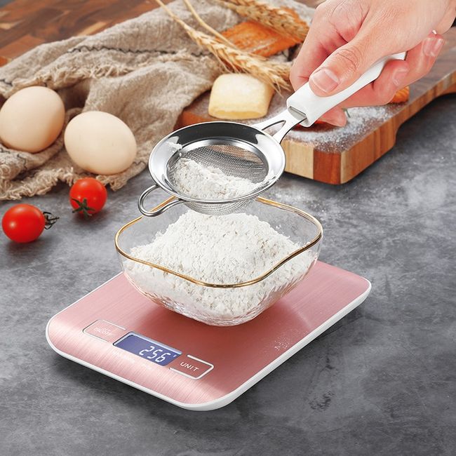 Electronic Kitchen Scale 22lb / 10kg Stainless Steel Digital