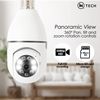 iN Light Bulb Camera - Wireless Home Security Camera Colour Night Vision - Auto Tracking Camera Systems with App - 1080 HD display - Motion Detection - Voice Intercom - Home Security Systems