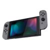 eXtremeRate Soft Touch Grip Brushed Silver Patterned Joy con Handheld Controller Housing with Full Set Buttons, DIY Replacement Shell Case for Nintendo Switch Joycon & Switch OLED Joy con