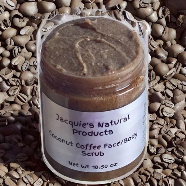 Coconut Coffee Body Scrub 10.5 oz