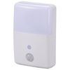OHM NIT-ALA6MJM-WN 06-0636 LED Night Light, Light and Dark Motion Sensor Night Light