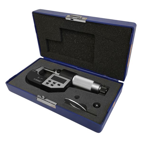 IP54 5-Key Direct RS-232 Electronic Digital Outside Micrometers 0.00005''