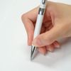 Pentel BX2007W Vicuña EX2 Permanent Ballpoint Pen, White Axis