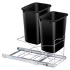 Pull Out Trash Can Kitchen Under Cabinet Waste Container Slide Out Waste Bin