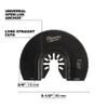 Milwaukee Oscillating Multi-tool Scraper Blade Kit 20pc + Tool Pouch 48-90-9020