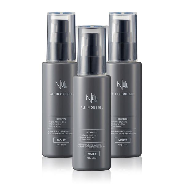 NULL All-in-One Gel (Moist Type, Value Set of 3)