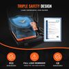 Electronic Digital Refrigerant Charging Freon Weight Scale 110LB for HVAC w/Case