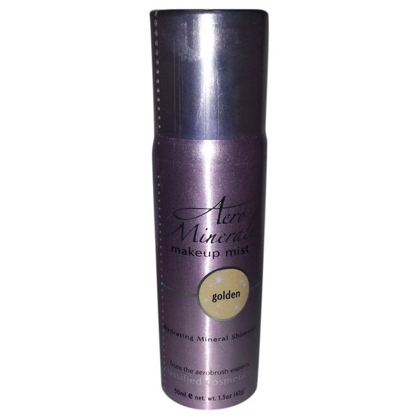 Aero Minerale Shimmer Makeup Mist, Golden