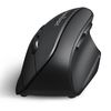 Perixx PERIMICE-804 Bluetooth Vertical Mouse, Bluetooth Connection for Windows and Android System, Works without USB Receiver, Black