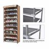 27 Pairs Shoe Rack Organizer 9-Tier Stackable Shoe Storage Cabinet Space Saving