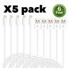 LOT 5x 6ft USB Charger Cable Data Sync Cord For iPhone 7 Plus5/5s6/6s 6+7