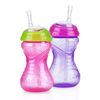 Nûby Clik-It No Spill Flexstraw Cup (2 Pack)