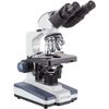 AmScope 40X-2500X LED Lab Binocular Compound Microscope w 3D Mech Stage + Slides
