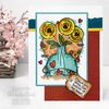 Francoise Collection - Tagged Greetings - Clear Stamp
