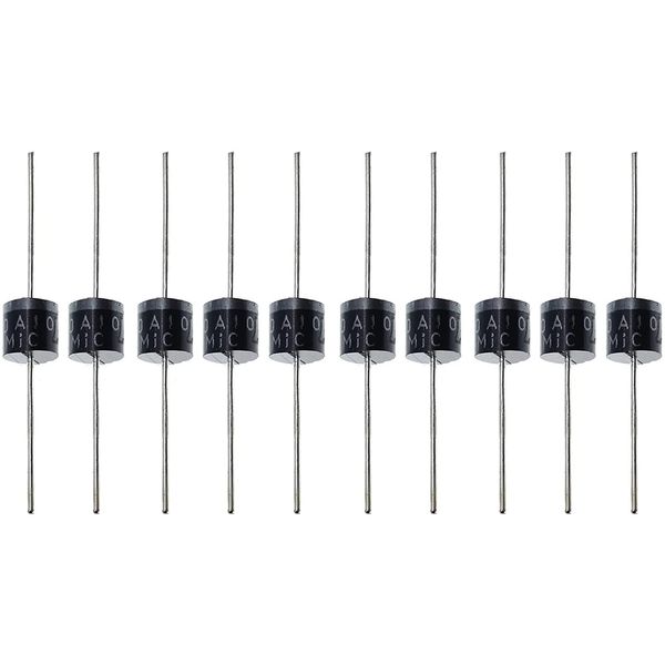 PENGLIN 20-Pack 10A10 Rectifier Diode Kit 1000V High Voltage Rectifier Diode Electronic Silicon Diode