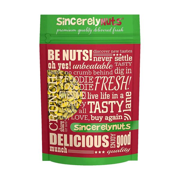 Sincerely Nuts Pistachios Roasted and Unsalted Kernels | No Shell, No Salt Healthy Snacks for Kids and Adults | Shelled Convenient Snack | Low Sodium, Vegan, Kosher & Gluten Free 1 (LB) Bag