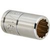 SK Tools USA 1/4" Drive, 5/16", 12 Point, Standard Chrome Socket | 43910