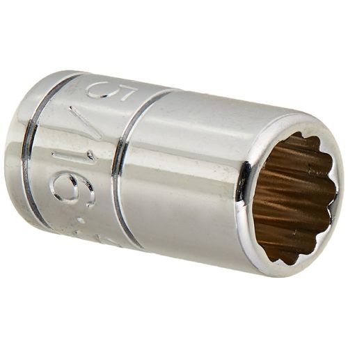 SK Tools USA 1/4" Drive, 5/16", 12 Point, Standard Chrome Socket | 43910