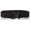 TacFirst Service Belt Black Police Security BW Emergency Service with Velcro Lower Belt, black