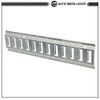 2' Silver E Track Tie Down Rail Kit For Garages Vans Trailers Motorcycle Steel
