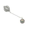 Darts Bullseye Dome on a Tea Leaf Infuser Stainless Sphere Strainer codey62