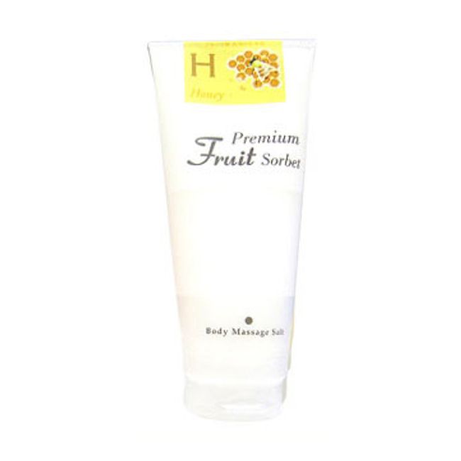 Premium Fruit Sorbet Body Massage Salt Honey<br> [Care goods, skin-friendly body massage salt, body salt, fruit acid, Dead Sea salt combination, for moist and smooth skin]