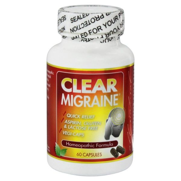 Clear Migraine Clear Products 60 Caps