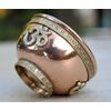 DharrmaObjects Copper Offering Bowl Incense Burner Holder (3 Inches, Om)