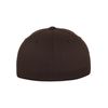 Flexfit Unisex Wooly Combed Baseball Cap, brown
