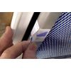 21x21x1 Electrostatic Washable Permanent A/C Furnace Air Filter - Reusable - Silver Frame