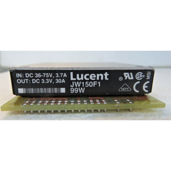 JW150F1 LUCENT DC-DC Regulated Power Supply Module, 1 Output, 99W, Hybrid