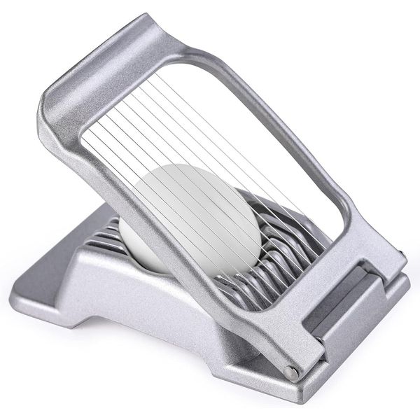 Heavy Duty Stainless Steel Slicer for Hard Boiled Egg, Fruits, Butter, Cheese