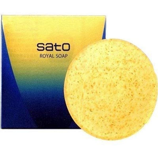 Satou Royal Soap with Gold Foil Frame, 2.8 oz (80 g)