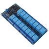 Diitao Solid State Relay Module High Level Low Level Triggering Relay Module for Industrial Control Smart Control Automation Equipment Control 5V 16 Channel