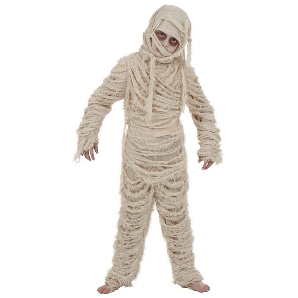 Mummy Costume for Kids Deluxe Mummy Outfit for Boys and Girls Medium