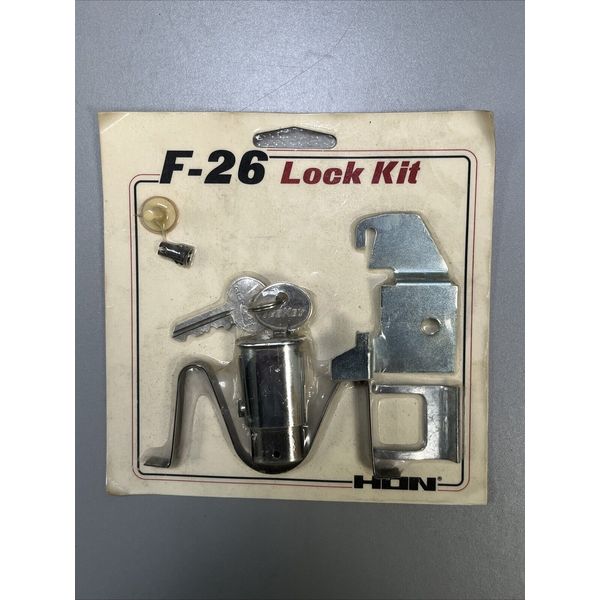 HON F-26 Lock Replacement Kit for File Cabinets NEW IN BOX *NEXT DAY OPTION*