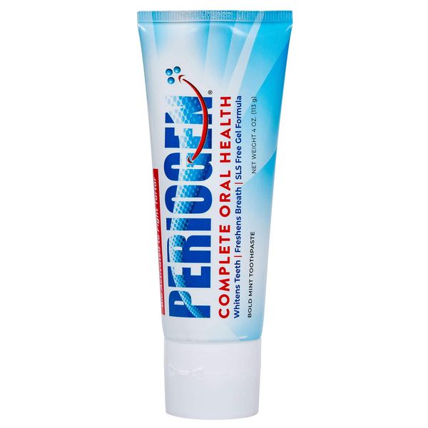 Periogen Tartar Reducing Toothpaste, Enamel Safe Whitening Formula, Fluoride Free