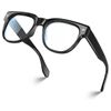 Square Blue Light Blocking Glasses Anti Glare Computer Black Frame Eyeglasses