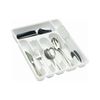 Rubbermaid Cutlery Tray, Large, White