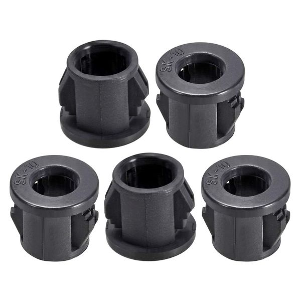uxcell Wire Protector Oil Resistant Armature Rubber Grommets 10mm-5pcs