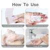 YEAHLEE 5 Boxes (500 Sheets) Paper Soap Sheets Hand Portable Disposable Camping Mini Soap - 5 Scents