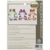 Dimensions Tree Frog Trio Counted Cross Stitch Kit, 14 Count White Aida, 5" x 7"