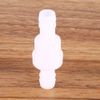 10 mm 3/8 White Plastic Quick Coupling Straight Check Valve for Water Fuel LPG
