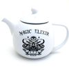 Magic Elixir small round teapot - Lennymud by Lorrie Veasey