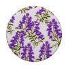 Statice Flower Embroidery Art Print PopSockets Swappable PopGrip