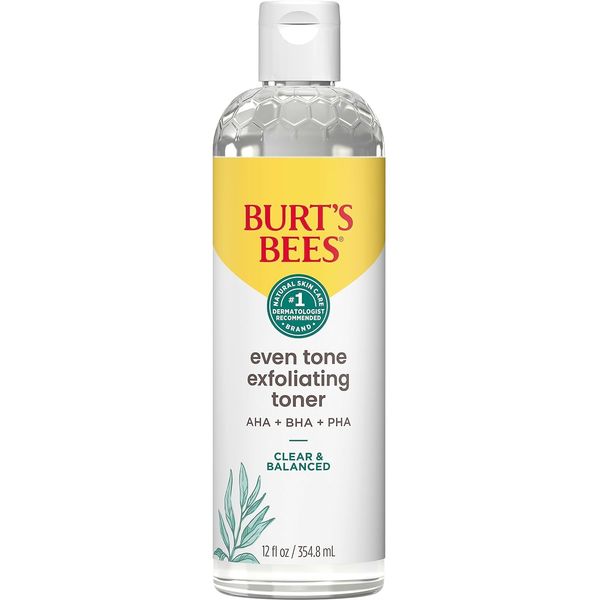 Burts Bees Clear & Balanced Even Tone Liquid Exfoliant, 8 FZ