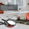 Pan Pot Protectors, Thicker Felt Pads, 3 Sizes, 12 Pcs Pan Separators/Dividers/Protectors for Stacking/Protecting/Separating Cookware (Gray)