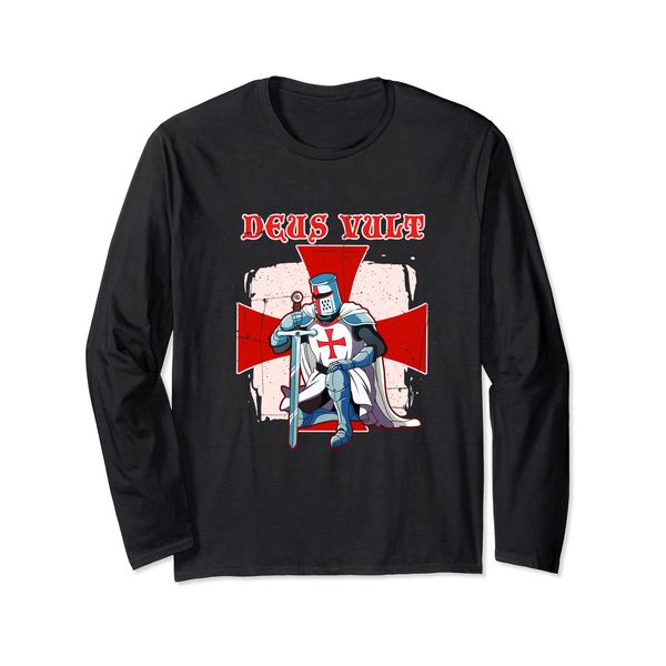 Knights Templar Crusader Gift Long Sleeve T-Shirt