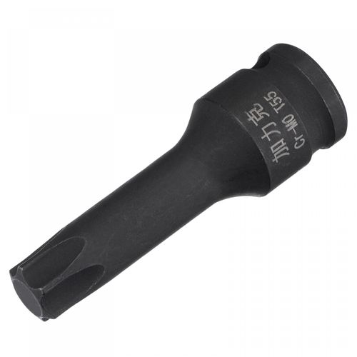 uxcell T55 Impact Torx Bit Socket, 3/8" Square Drive 60mm Length CR-MO Metric Sizes