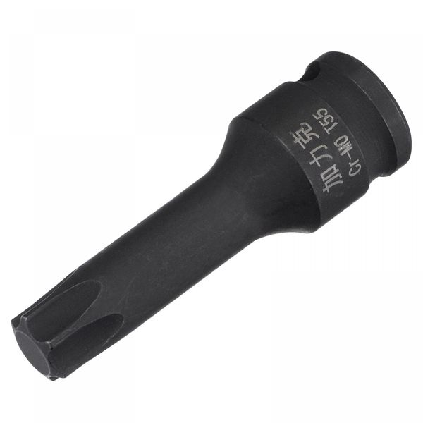 uxcell T55 Impact Torx Bit Socket, 3/8" Square Drive 60mm Length CR-MO Metric Sizes